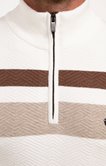 PUll col montant rayé Monty