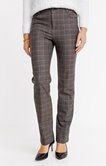 Pantalon carreaux coupe droite