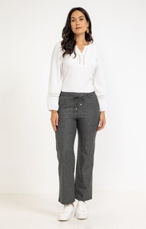 Pantalon coupe jog large 