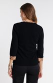 Pull col chemise 