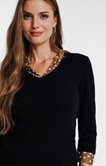 Pull col chemise 