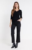 Pull col chemise 