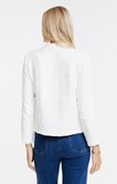 Veste teddy en jacquard
