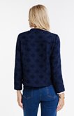 Veste teddy en jacquard