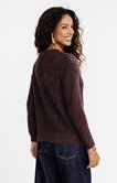 Pull détails perles et sequins