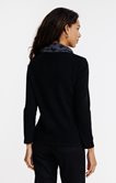 Pull col foulard
