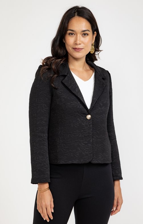Veste blazer en tissu 