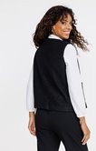 Gilet sans manches tissu bouclette