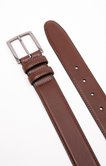 Ceinture à boucle Cognac 2 passants