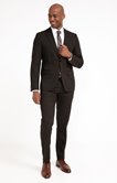 Ensemble Costume Brown coupe ajustée