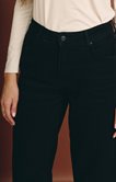 Panalon denim noir coupe barrel