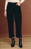 Panalon denim noir coupe barrel