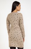 Robe pull à pois