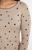 Robe pull à pois