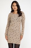 Robe pull à pois