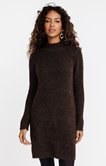Robe pull avec boutons fantaisie