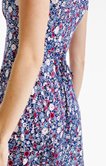 Robe patineuse en maille imprimée