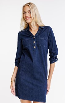 Robe tunique en jean