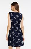 Robe brodée sans manches
