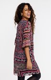 Robe courte col mao