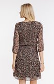 Robe plissée imprimée
