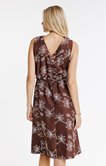 Robe midi imprimée