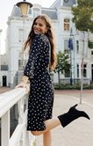Robe à pois