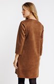 Robe courte en suédine