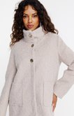 Manteau avec boutons fantaisie