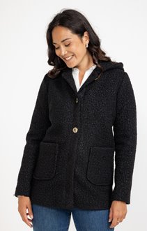 Manteau à capuche