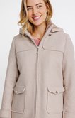 Manteau style duffle-coat