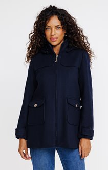 Manteau style duffle-coat