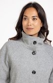 Manteau lainage fantaisie