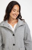Manteau lainage fantaisie