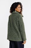Manteau effet mohair