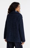 Manteau effet mohair