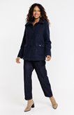 Manteau effet mohair