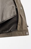 Imperméable à capuche doublure polaire