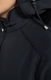 Imperméable à capuche doublure polaire