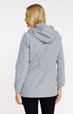 Imperméable à capuche doublure polaire