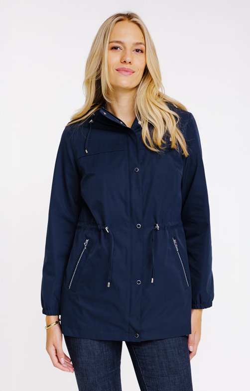 Imperméable à capuche