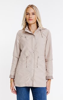 Imperméable à capuche