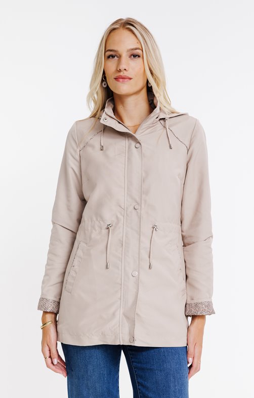 Imperméable à capuche