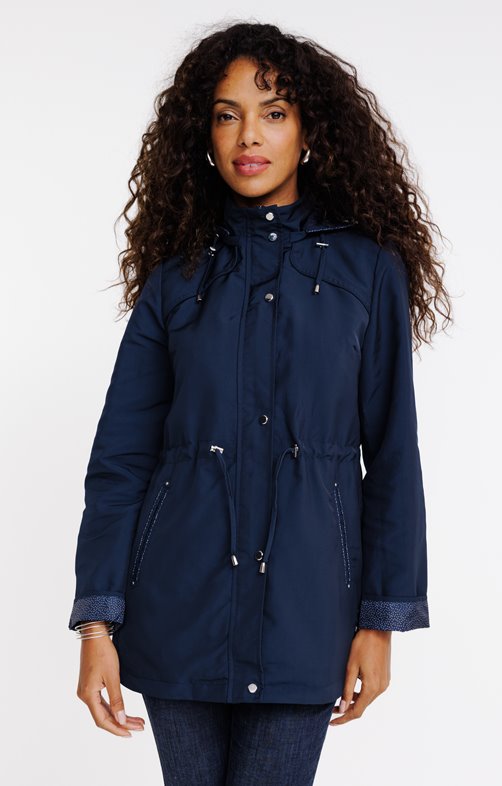 Imperméable à capuche