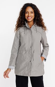 Imperméable à capuche