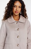 Manteau en suédine 