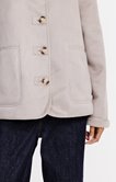 Manteau en suédine 