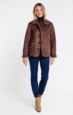 Manteau en suédine 