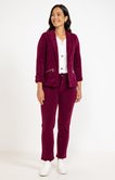 Veste en maille doublée