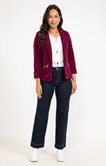 Veste en maille doublée